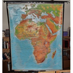 Afrika  (Large Pull Down Map)